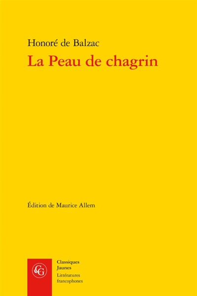 La peau de chagrin