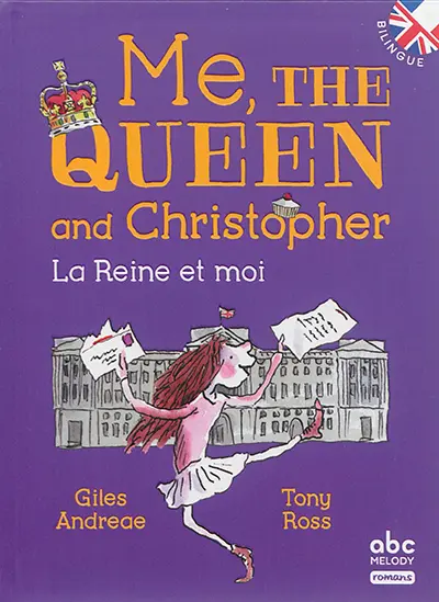Me, the queen and Christopher. La reine et moi