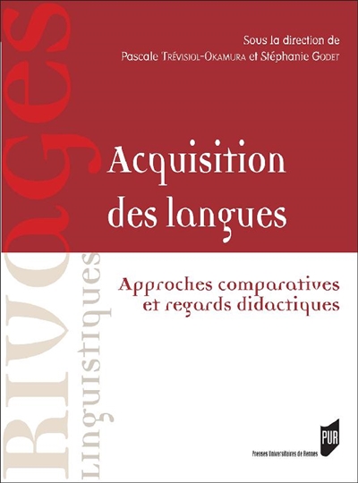 acquisition des langues : approches comparatives et regards didactiques
