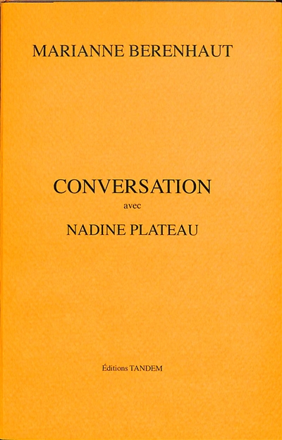 Conversation avec Nadine Plateau