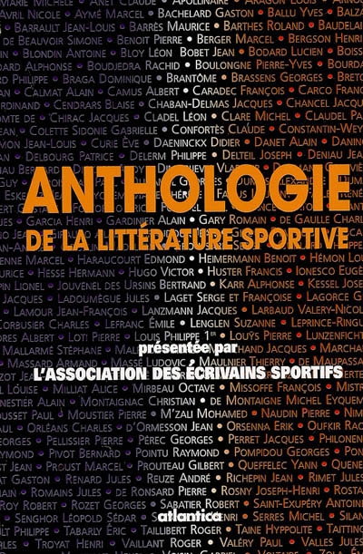 Anthologie de la littérature sportive