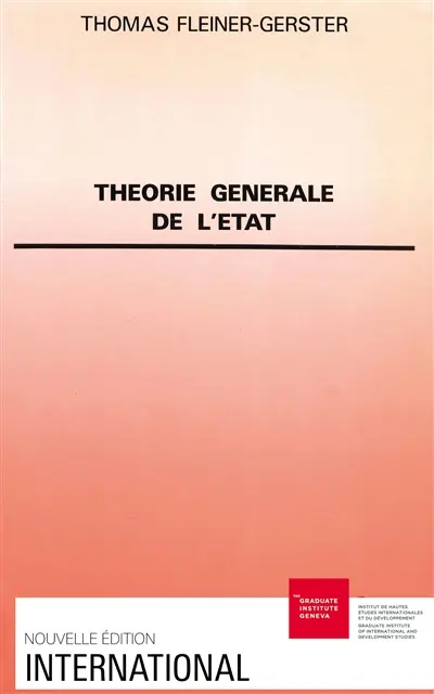 Théorie générale de l'Etat