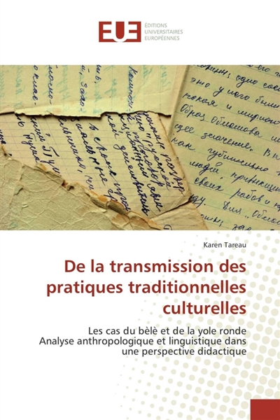 De la transmission des...