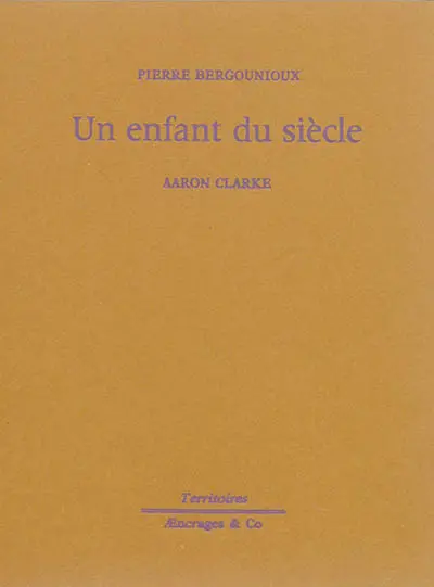 Un enfant du siècle