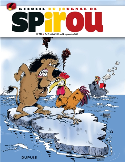 Recueil du journal de Spirou. Vol. 321. Du 13 juillet 2011 au 14 septembre 2011