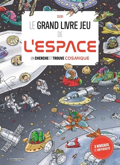 Le grand livre jeu de l'espace : un cherche et trouve cosmique