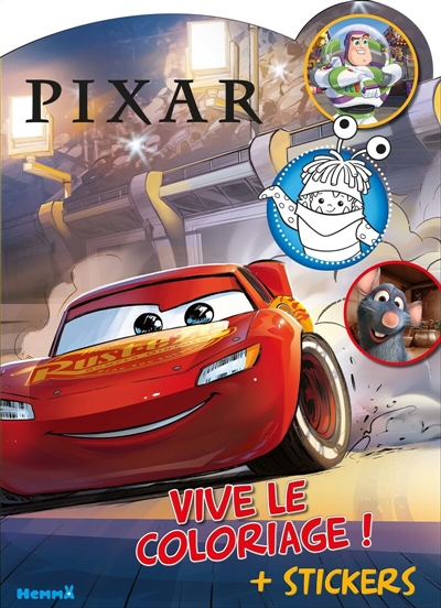 Disney Pixar : Vive le coloriage ! (Cars : Flash Mc Queen)