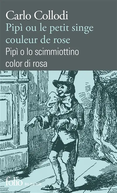 Pipi ou Le petit singe couleur de rose. Pipi o Lo scimmiottino color di rosa