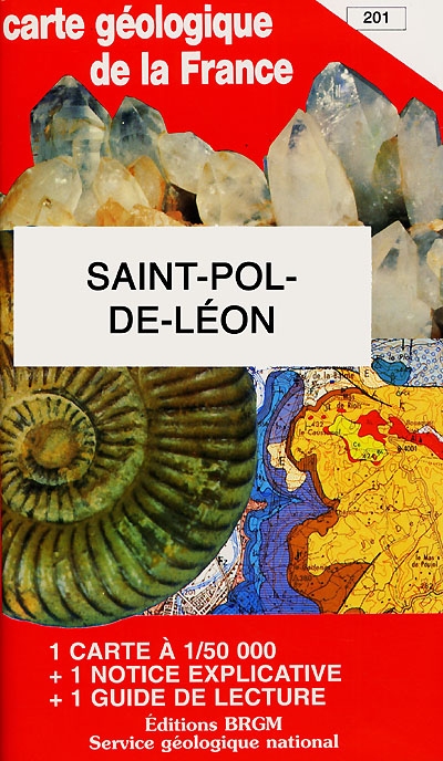 Saint-Pol-de-Léon : carte géologique de la France à 1/50 000, 201