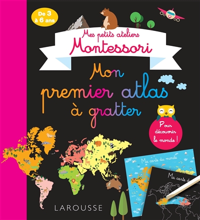 Mon premier atlas à gratter