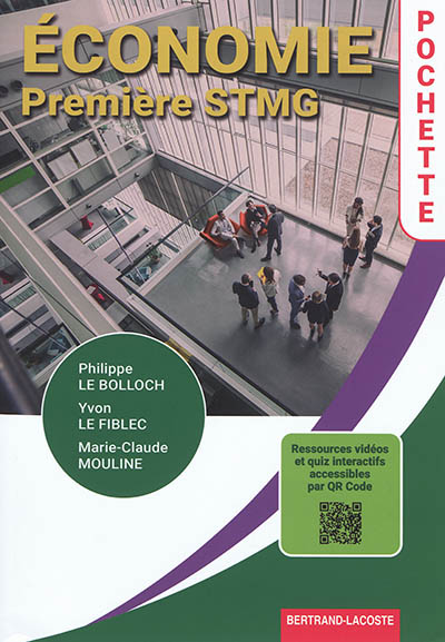 Economie, première STMG : pochette