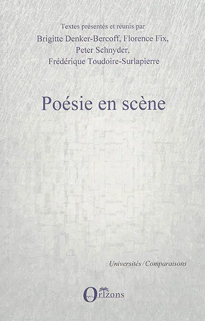 Poésie en scène