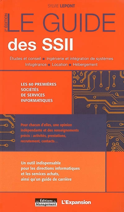 Le guide des SSII : les 60 premières sociétés de services informatiques