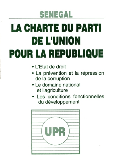 La charte du parti de l'union pour la république