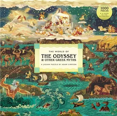 The World of the Odyssey & Other Greek Myths : A 1000-piece jigsaw puzzle by Adam Simpson