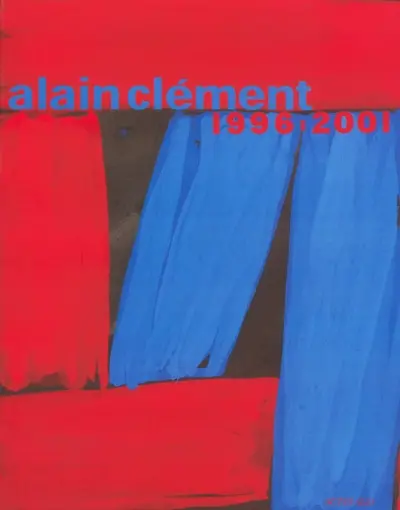 Alain Clément, travaux 1996-2001