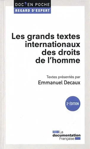 Les grands textes internationaux des droits de l'homme