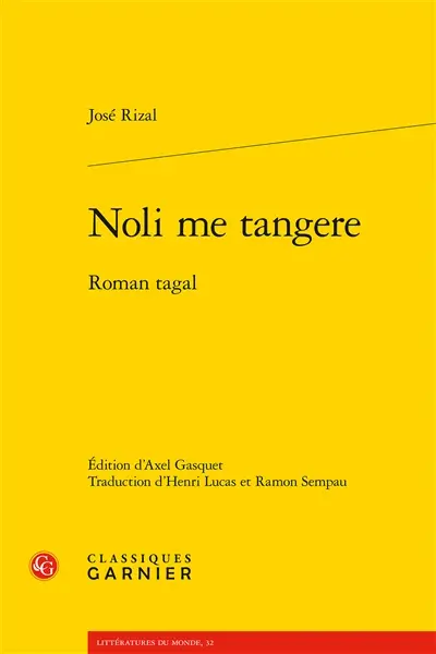 Noli me tangere : roman tagal
