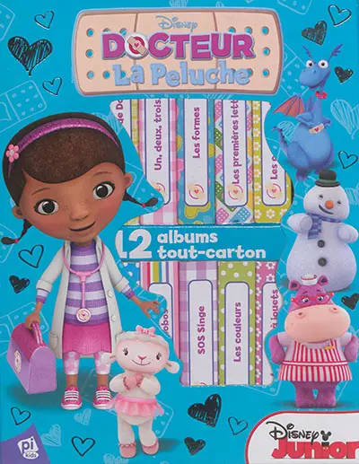 Docteur La Peluche : 12 albums tout-carton