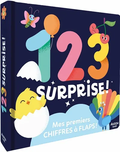 1 2 3 surprise ! : mes premiers chiffres à flaps !