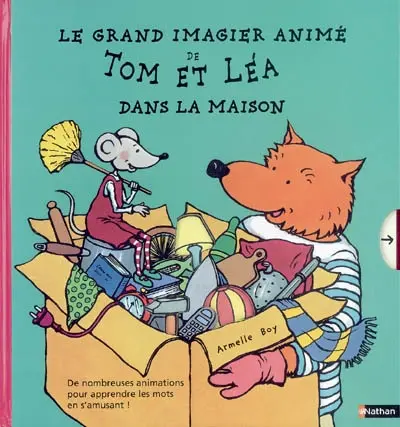Le grand imagier de Tom et Léa dans la maison
