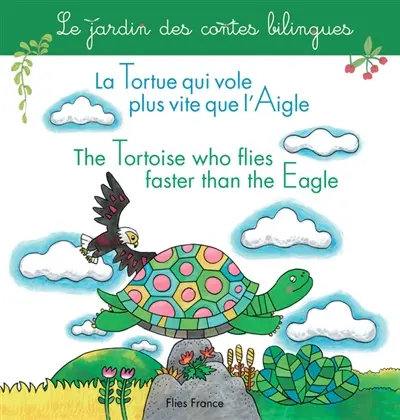 La tortue qui vole plus vite que l'aigle. The tortoise who flies faster than the eagle