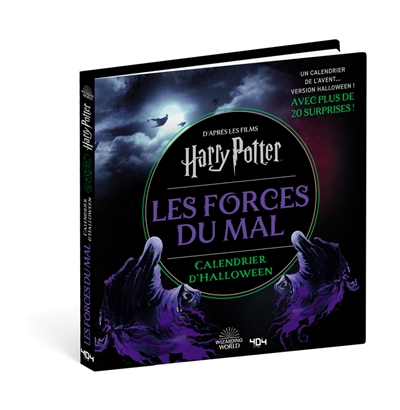 Harry Potter : les forces du mal : calendrier d'Halloween officiel