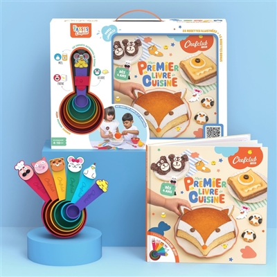 Mon premier livre de cuisine : coffret