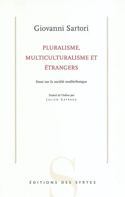 Multiculturalisme et pluralisme