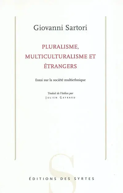 Multiculturalisme et pluralisme