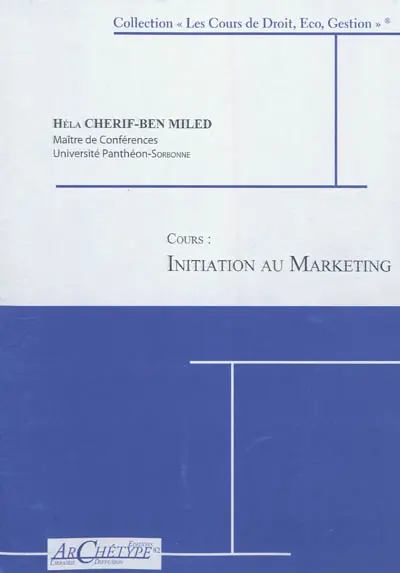 Initiation au marketing : cours