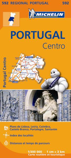 CARTE REGIONALE PORTUGAL CENTRE