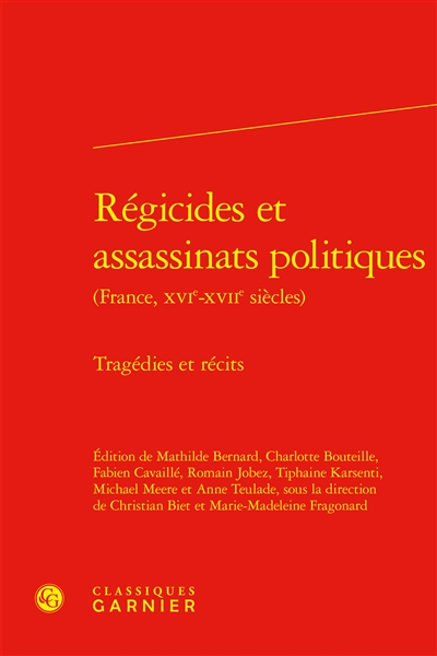 Régicides et assassinats...