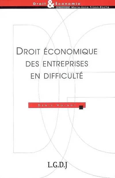 Droit économique des entreprises en difficulté