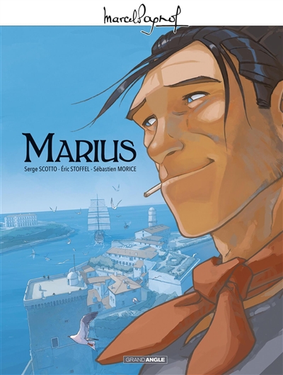 couverture du livre M. Pagnol en BD. Marius