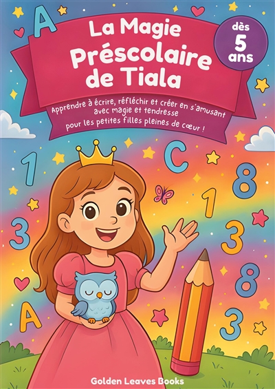 La Magie Préscolaire de Tiala : Apprendre à écrire, réfléchir et créer en s’amusant avec magie et tendresse pour les petites filles pleines de cœur !