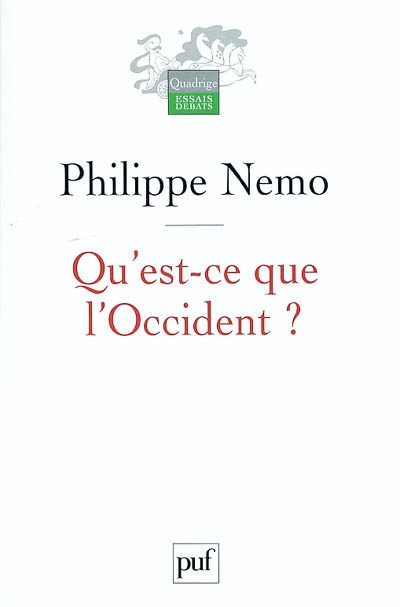 Qu'est-ce que l'Occident ?