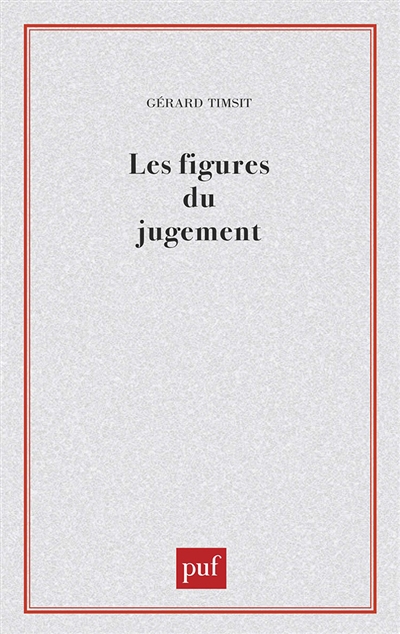 Les Figures du jugement