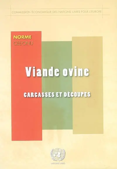 Viande ovine carcasses et découpes