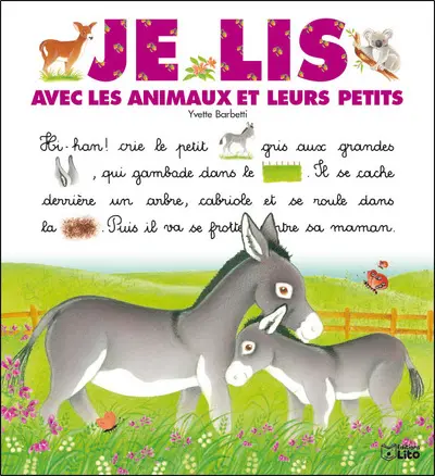 Je lis avec les animaux et leurs petits