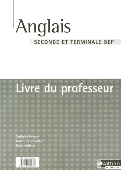 Anglais BEP : seconde & terminale, BEP