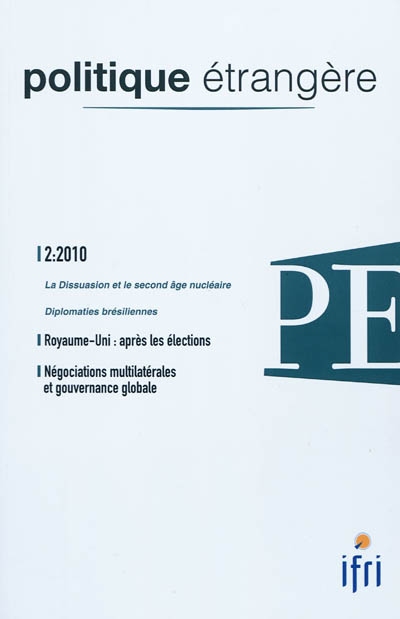 politique étrangère, n° 2 (2010)