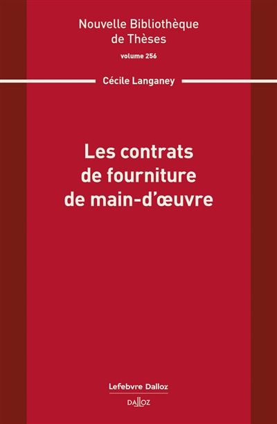 Les contrats de fourniture...