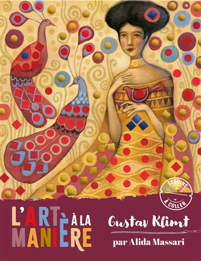 Gustav Klimt : sequins à coller