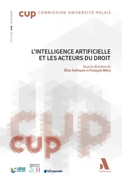 L'intelligence artificielle et les acteurs du droit