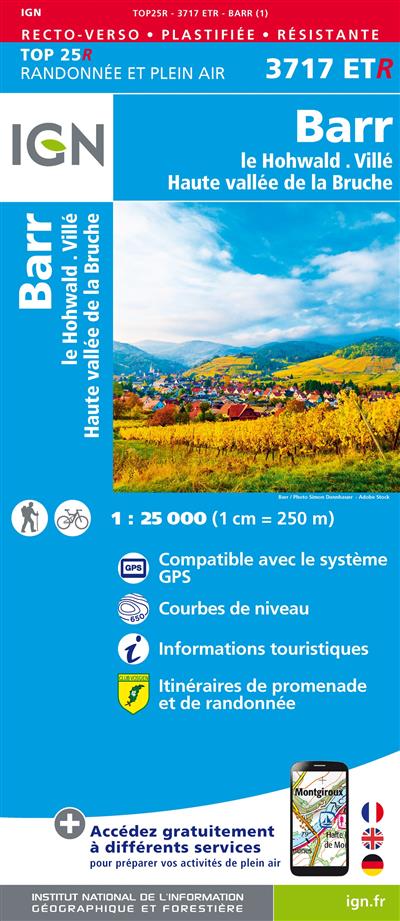 3717ETR BARR LE HOHWALD VILLE HTE VALLEE DE LA BRUCHE RESISTANTE