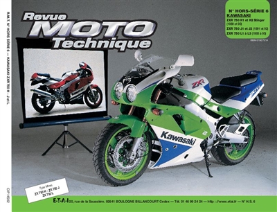 Revue moto technique, n° HS 6.2. Kawasaki 750 Stinger (89-90) ZXR 750 (91-95)
