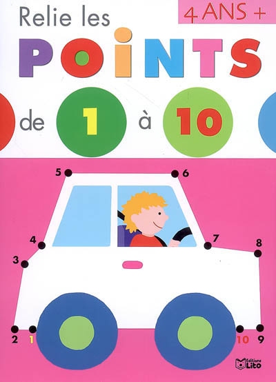 Relie les points de 1 à 10