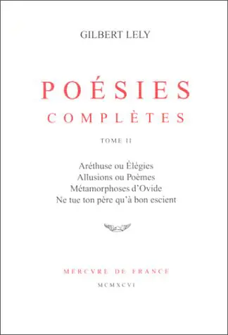 Poésies complètes. Vol. 2