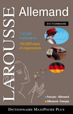 Dictionnaire allemand : français-allemand, allemand-français. Wörterbuch Französisch-Deutsch, Deutsch-Französisch